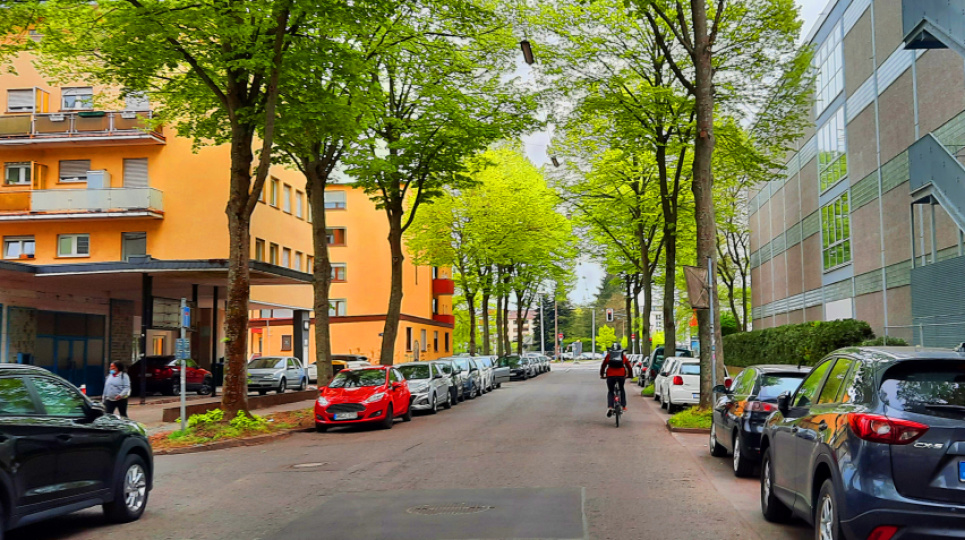 Fahrradstraße Hohenzollernstraße